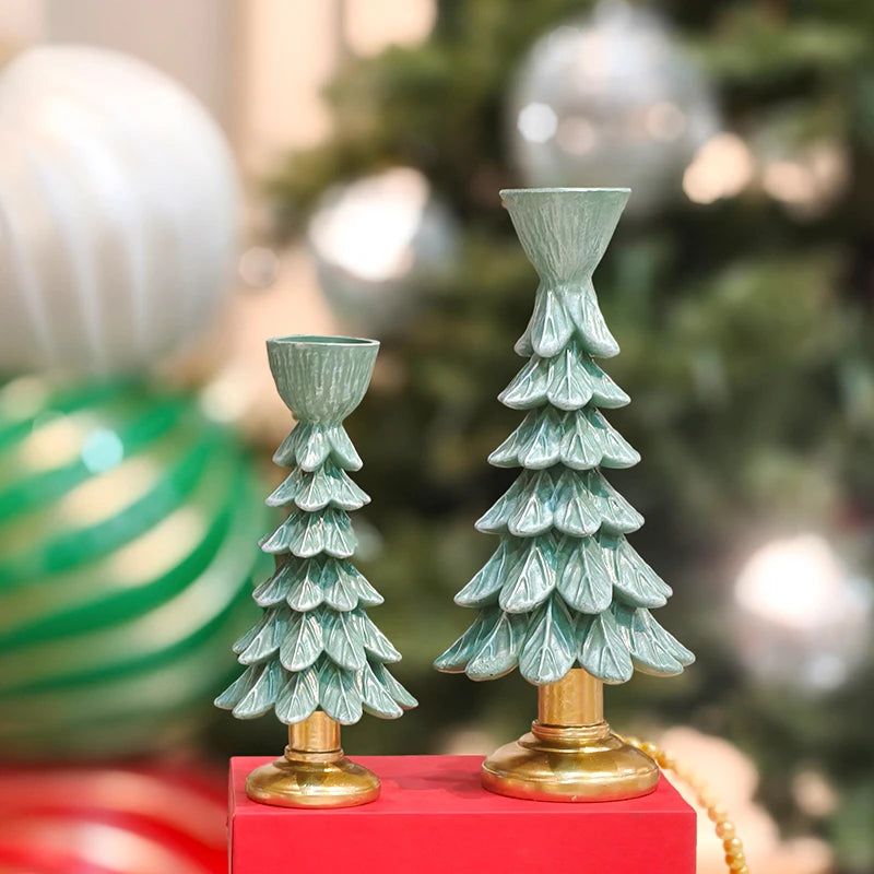 Christmas Tree Candle Holder Holiday