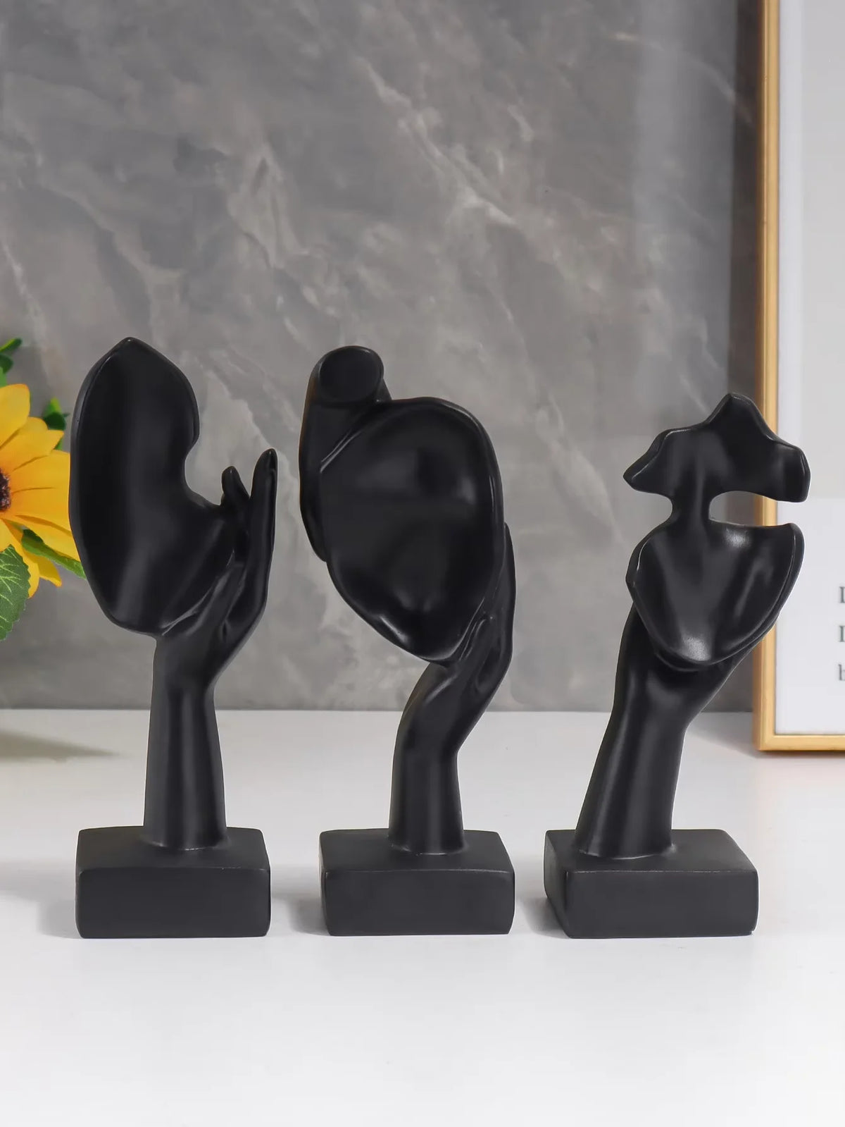 Nordic Mask Resin Figurine