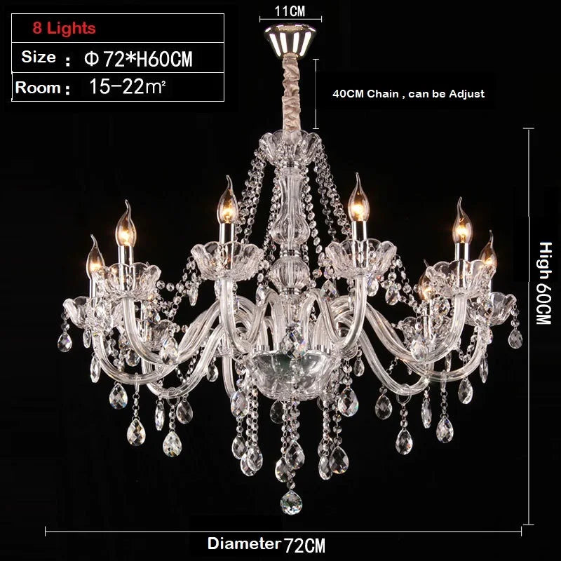 Staircase Tiered Chandelier