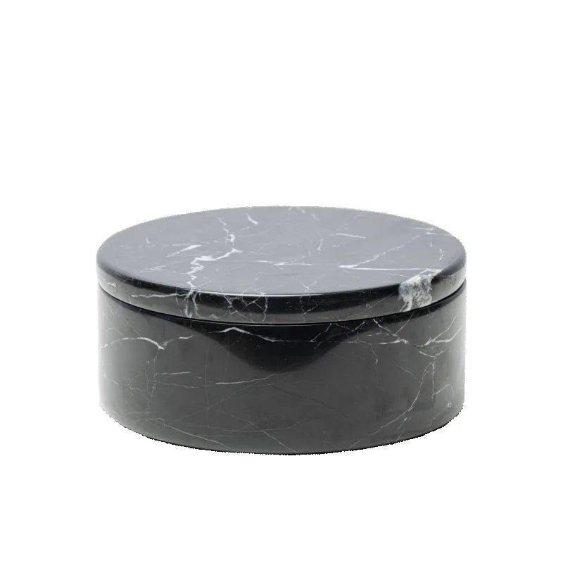 Nordic Marble Storage Jar