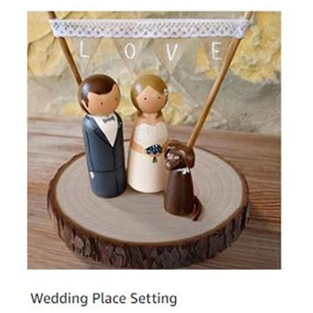 Rustic Wood Slice Set
