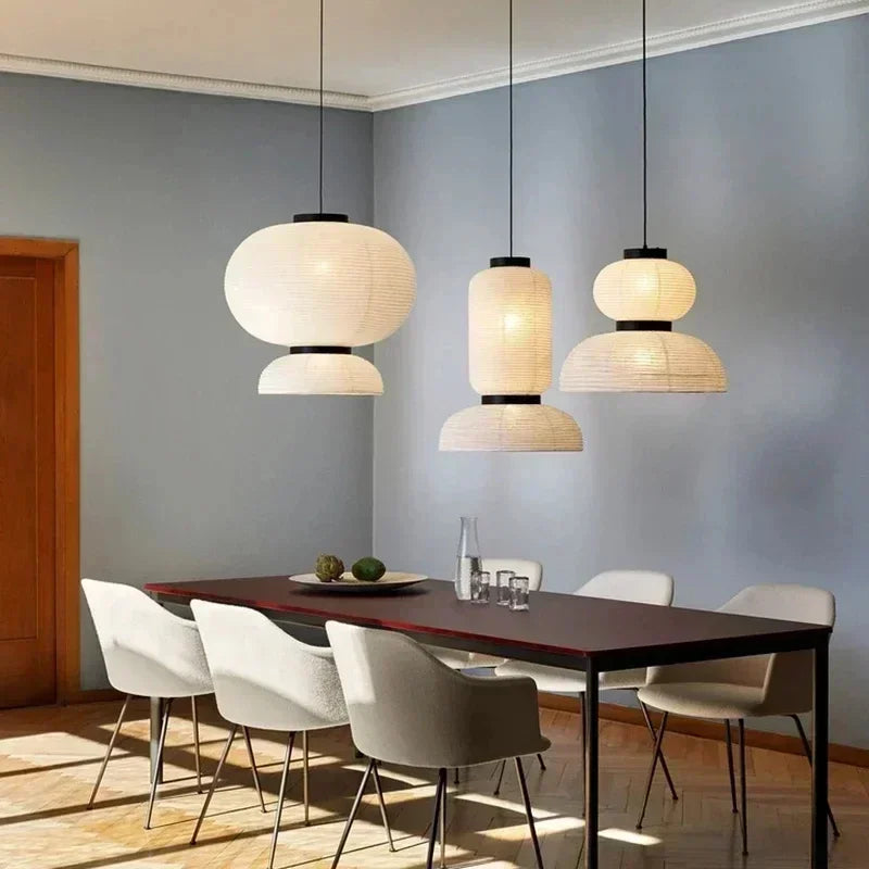 Japanese Rice Paper Pendant Lamp