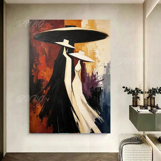 Chic Lady Palette Painting