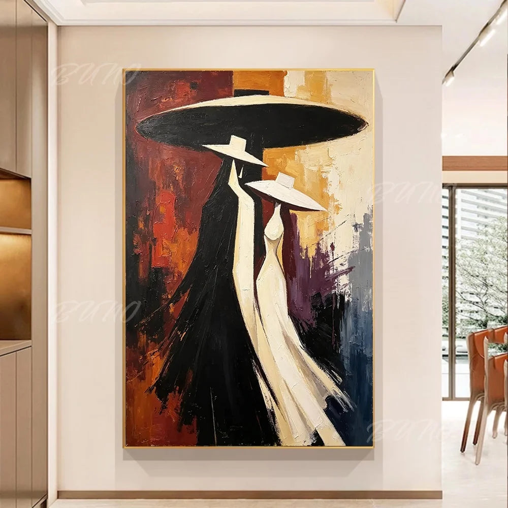 Chic Lady Palette Painting