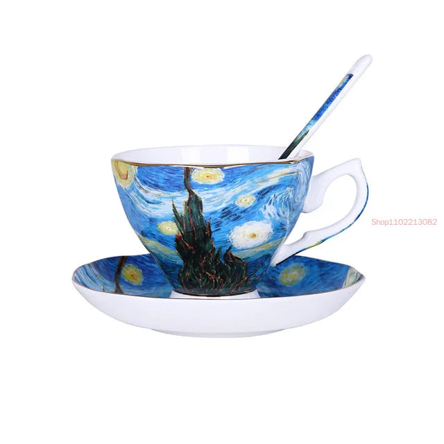 Van Gogh Art Mug Set