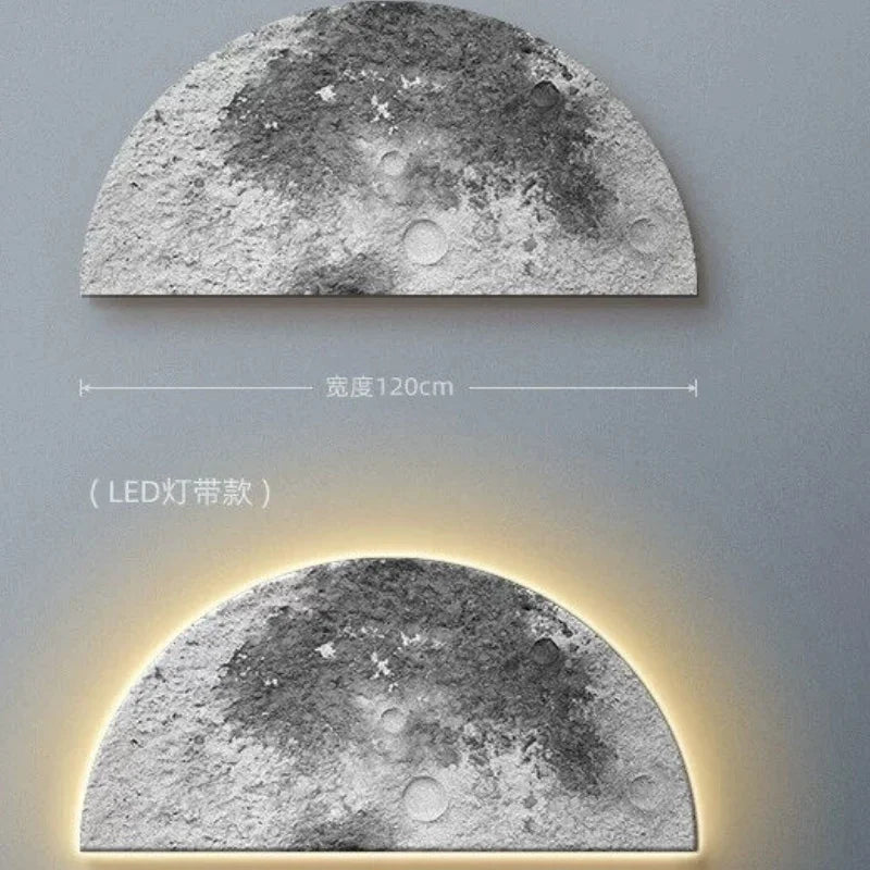 Moon Sandstone Mural Light