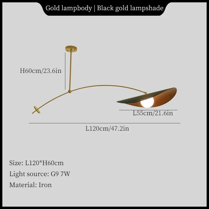 Nordic Long Arm Hanging Lamp