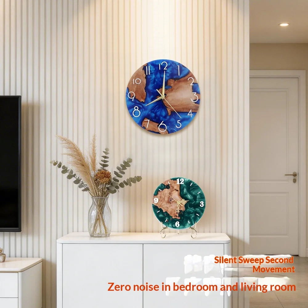 Nordic Wood Wall Clock