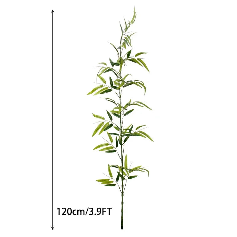 Faux Bamboo Leaf Tree
