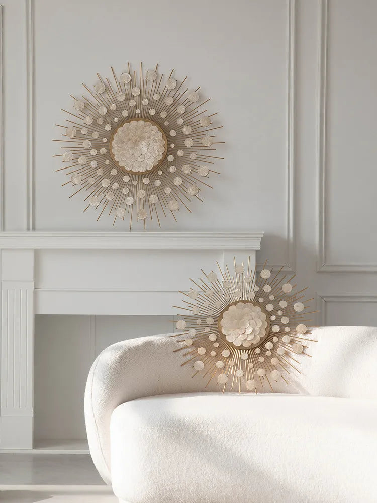 Golden Sun Wall Decor