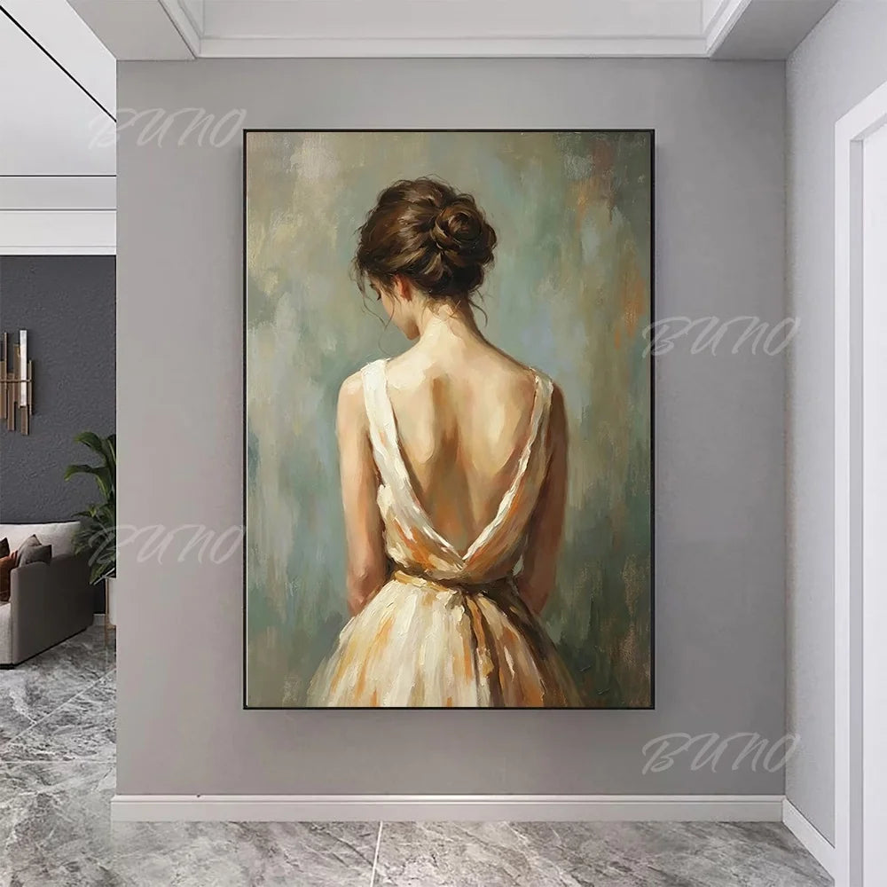 Palette Knife Dancer Art