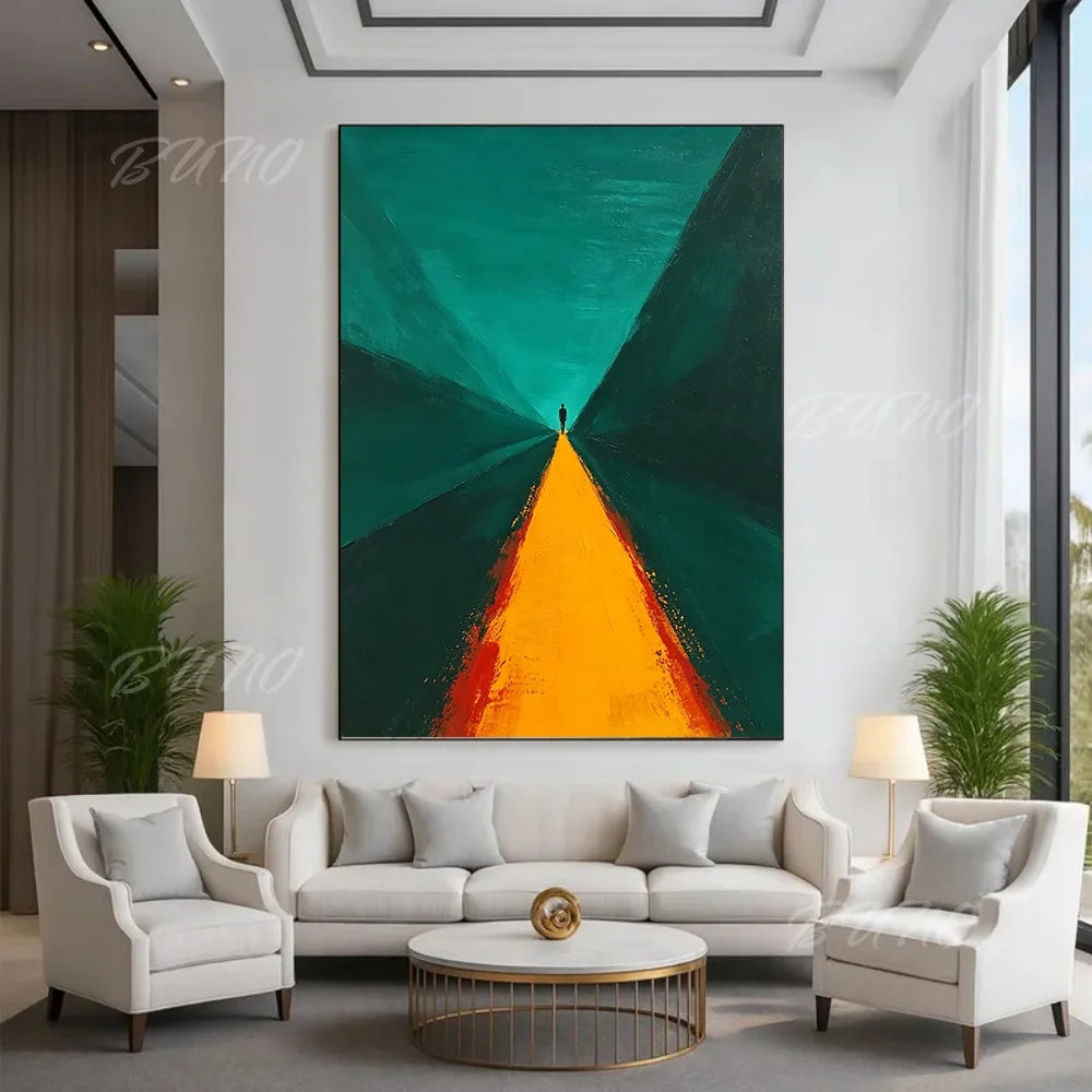 Surreal Minimalist Figure Art
