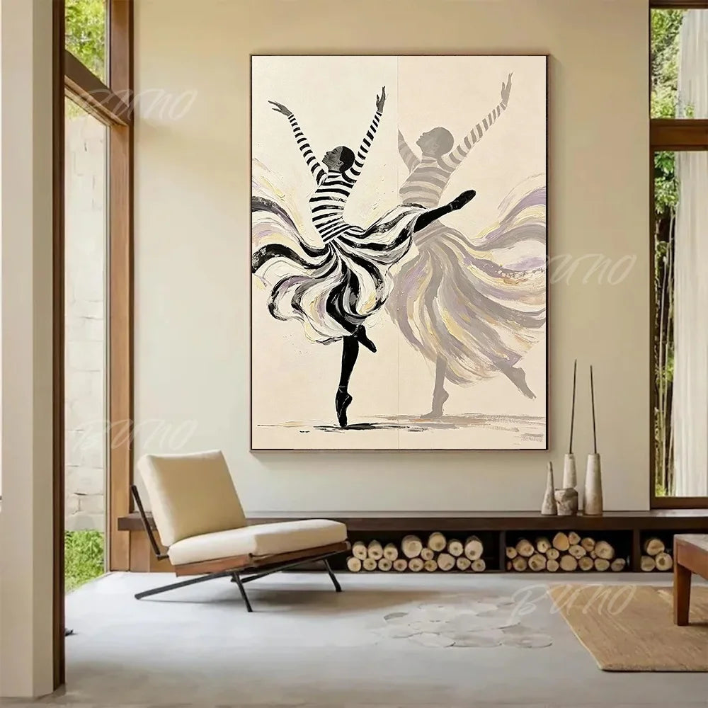 Ballet Dancer Canvas Art