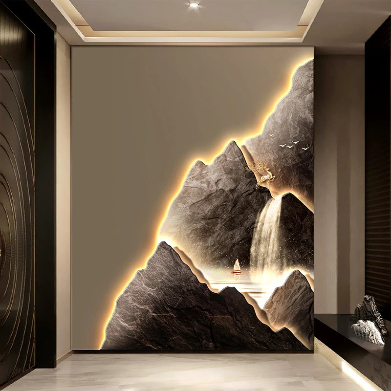 Flowing Wealth Corridor Mural