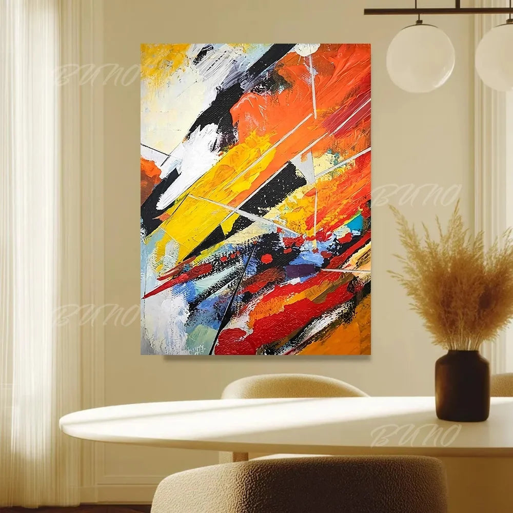 Vibrant Impasto Painting