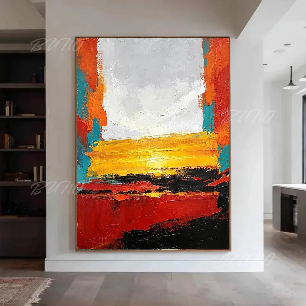 Vibrant Impasto Painting