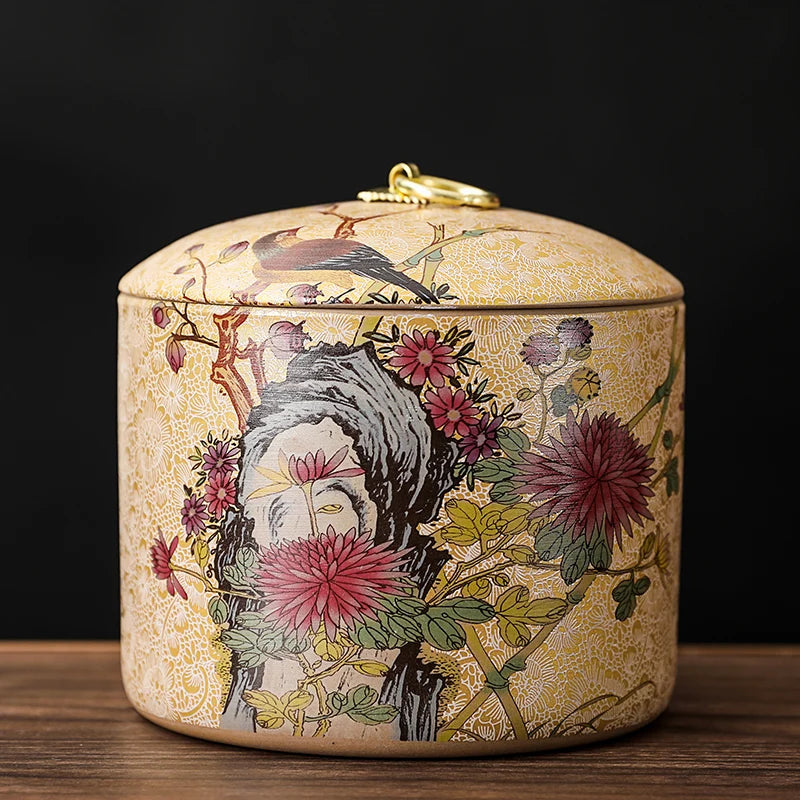 Ceramic Sealed Tea Jar