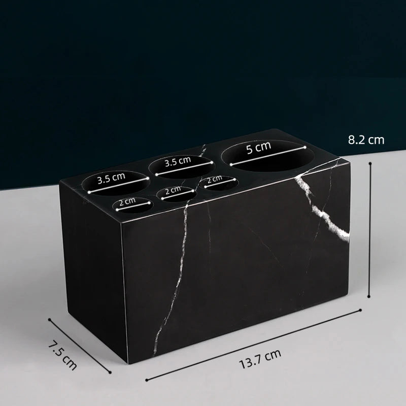 Natural Marble Toothbrush Holder Cup