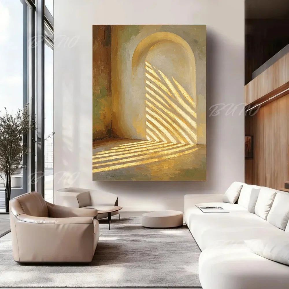 Sunlight Shadow Interior Art