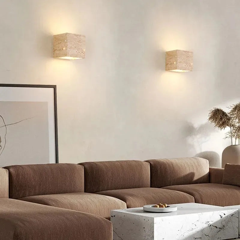 Nordic Natural Stone Wall Lamp