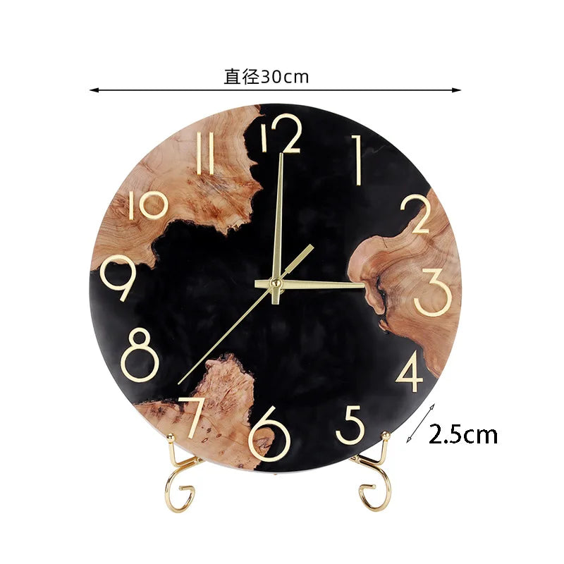Nordic Wood Wall Clock
