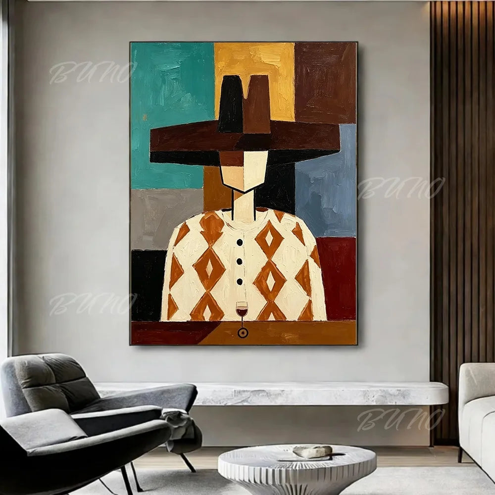 Boho Textured Canvas Art