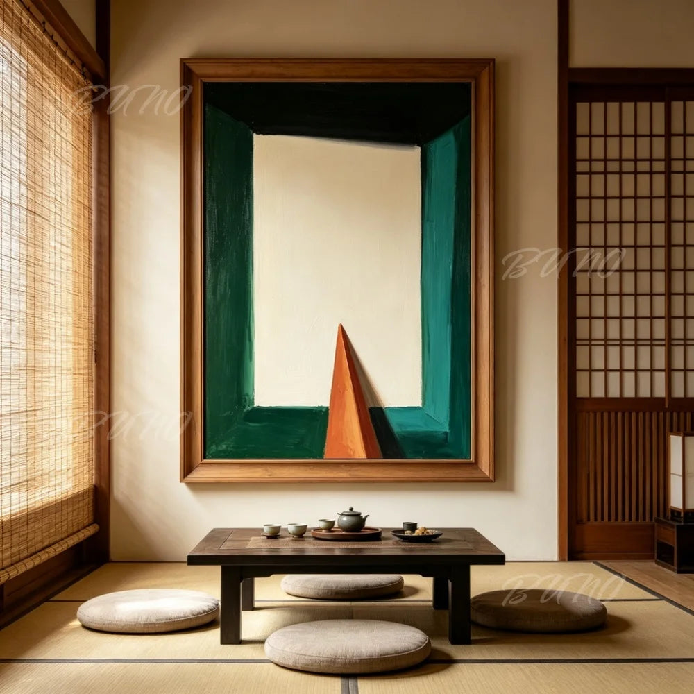 Mid-Century Modern Geometric Art