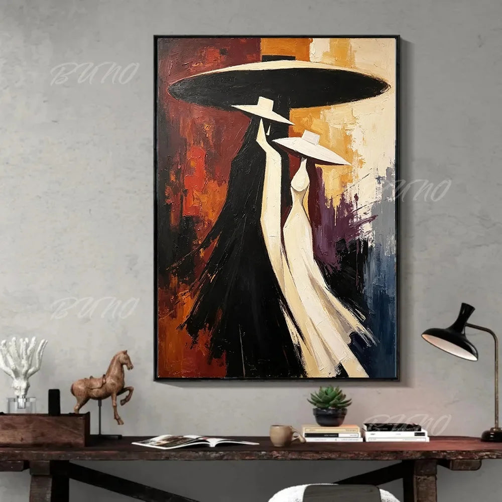 Chic Lady Palette Painting