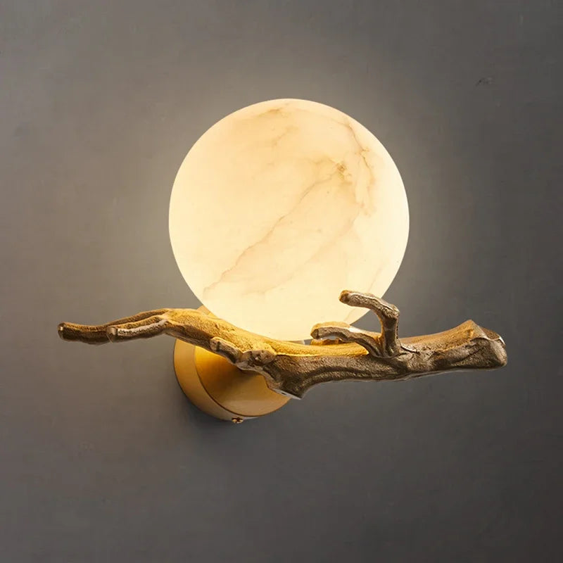 Italian Marble Waterproof Wall Lamp