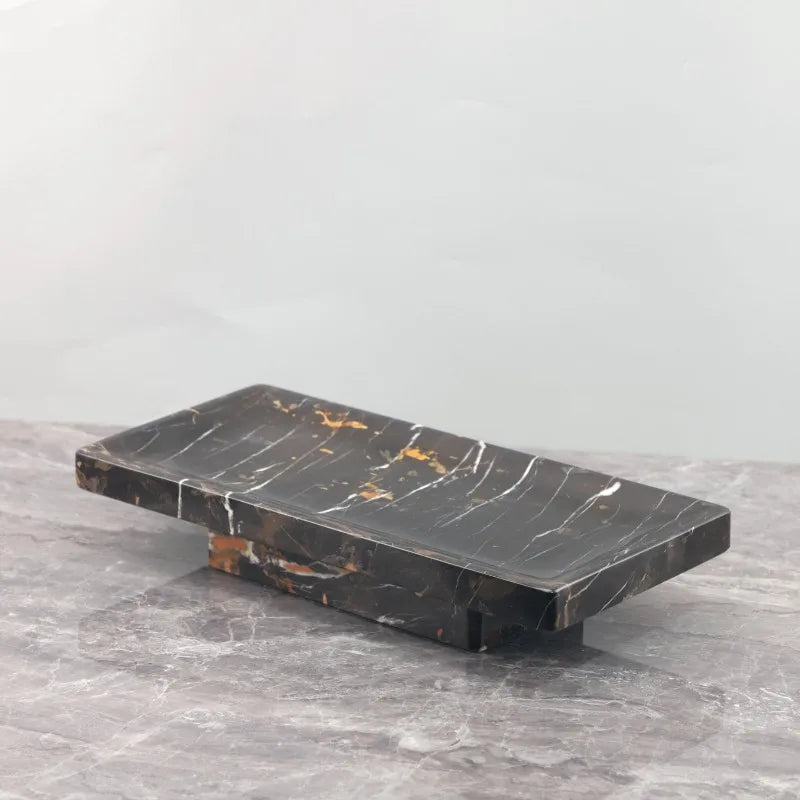 Marble Rectangular Tea Tray
