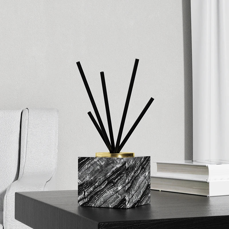 Tree Black Marble Vanity Set
