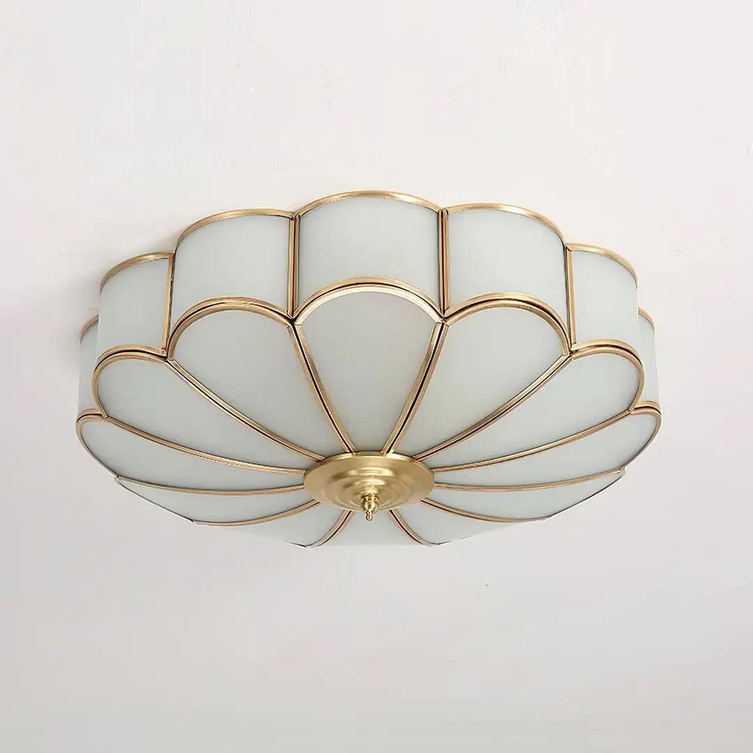 Copper Minimalist Ceiling Lamp