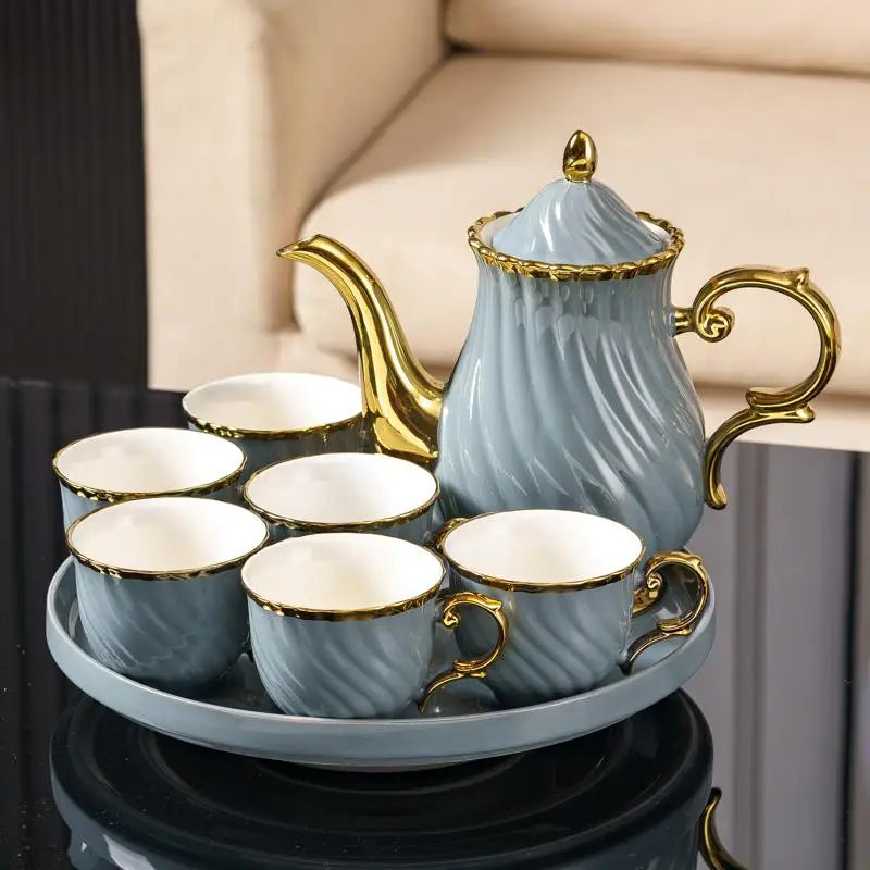 Coffee Cup and Tray Set