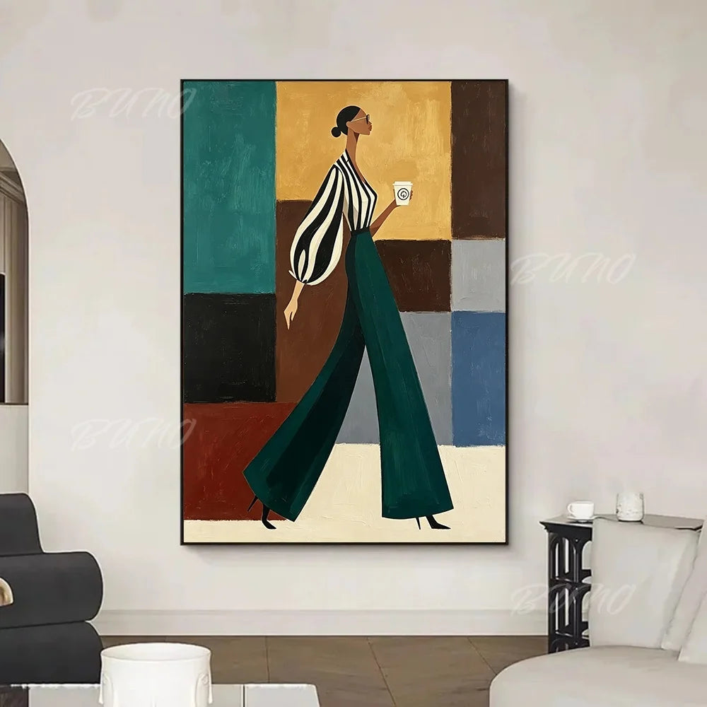 Modern Woman Canvas Art