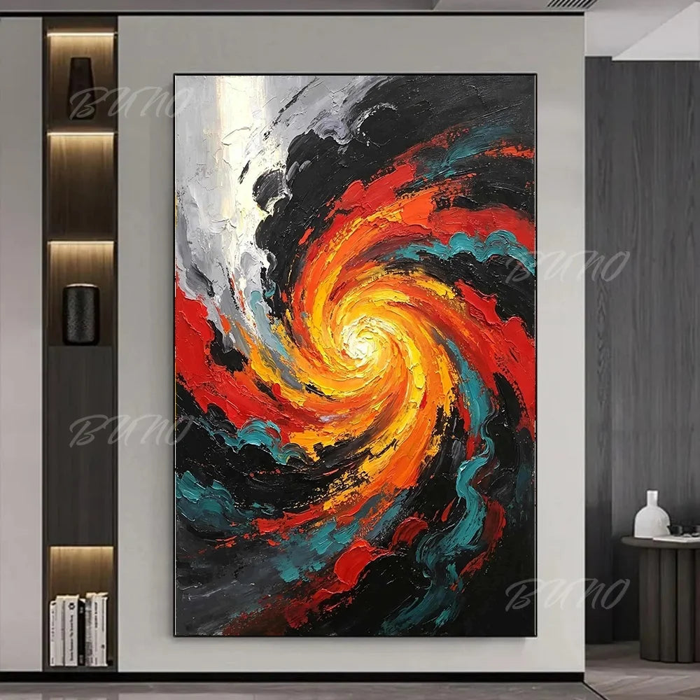 Vibrant Impasto Painting