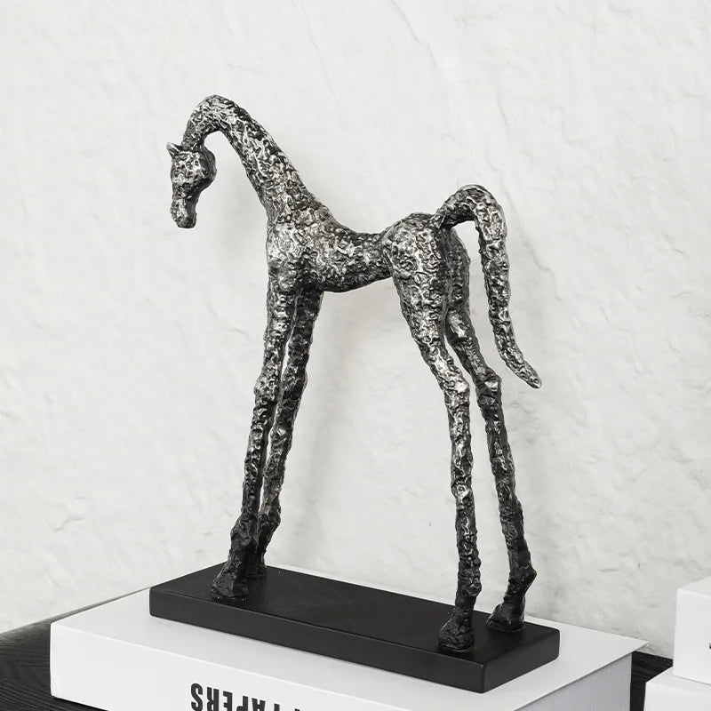 Horse Ornaments Resin Sculpture Artworks