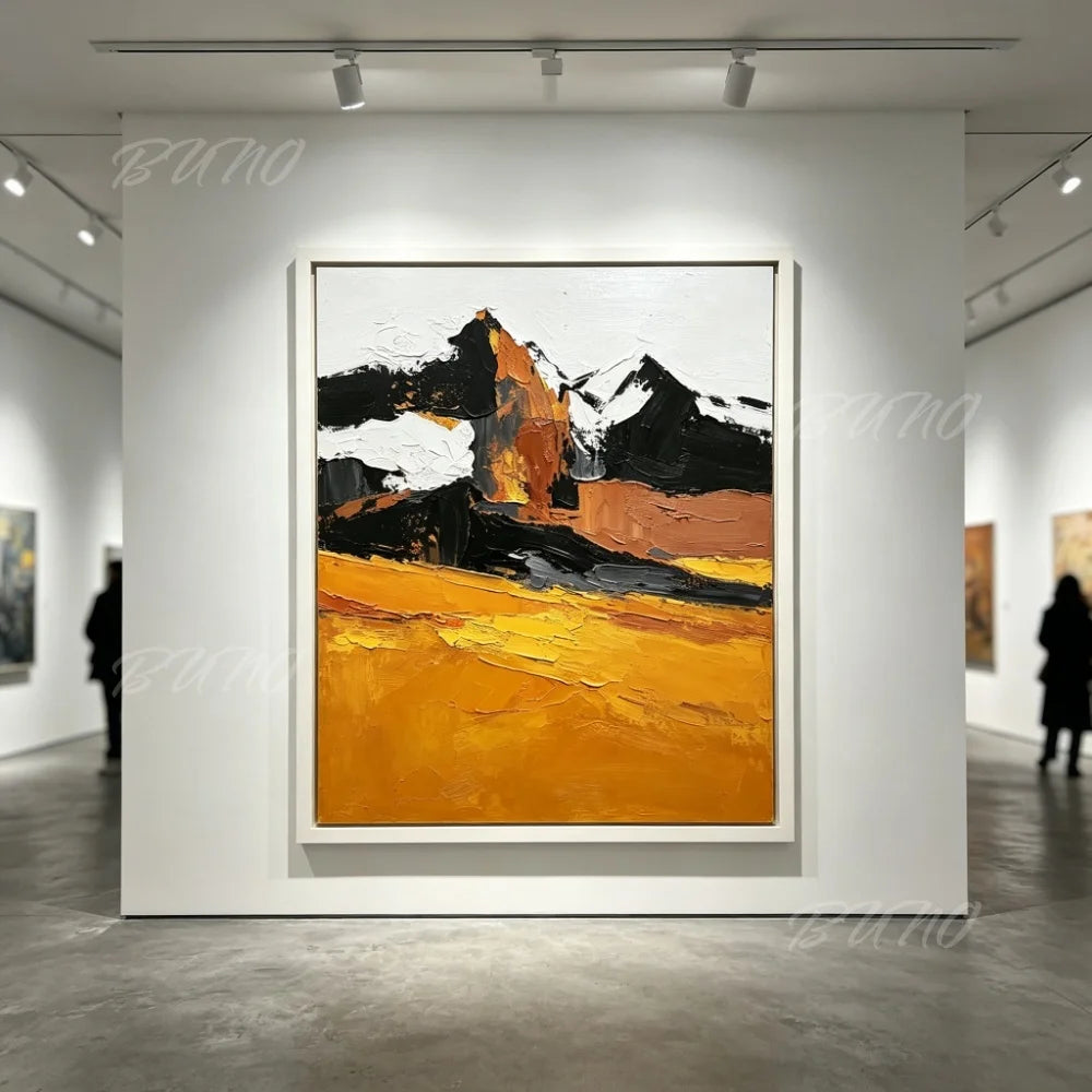 Terracotta Landscape Painting