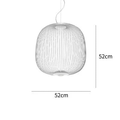 Bird Cage Mesh Pendant