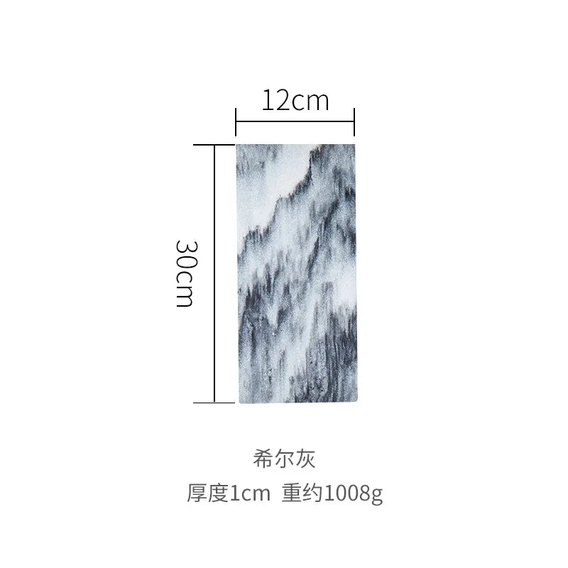 Nordic Marble Rectangular Tray