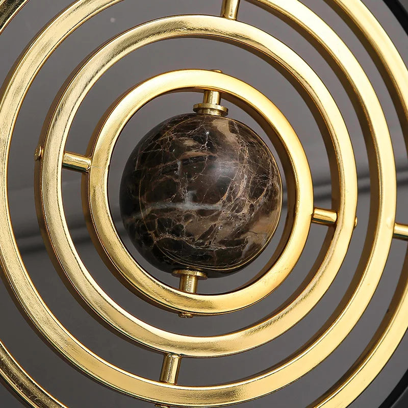 Metal Globe Ornament