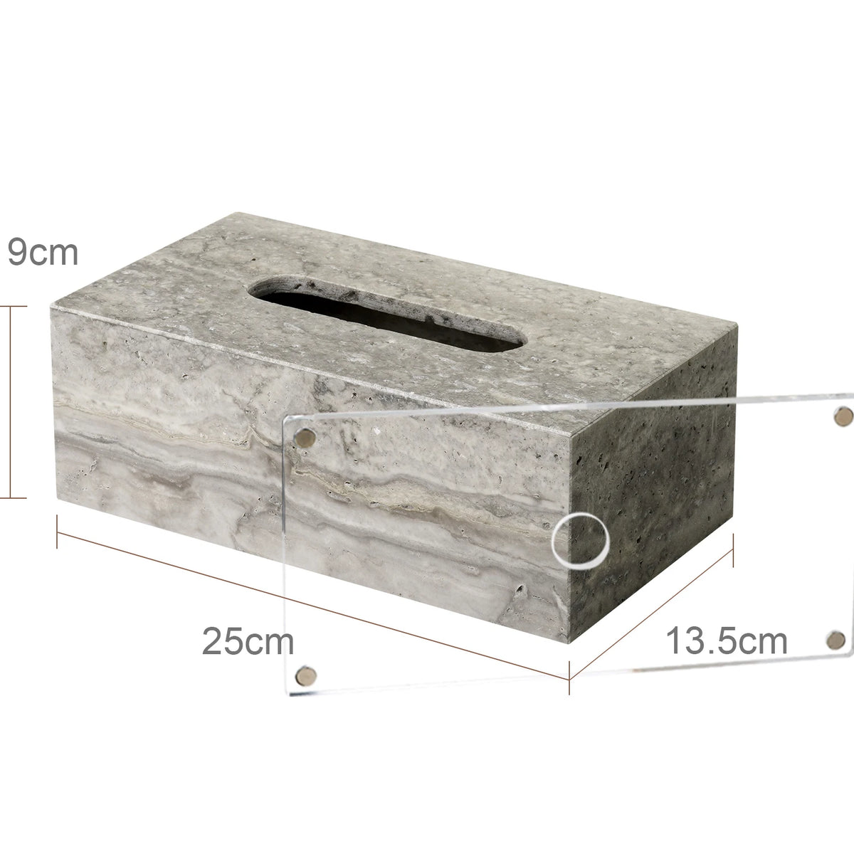 Grigio Travertino Bathroom Accessories Sets