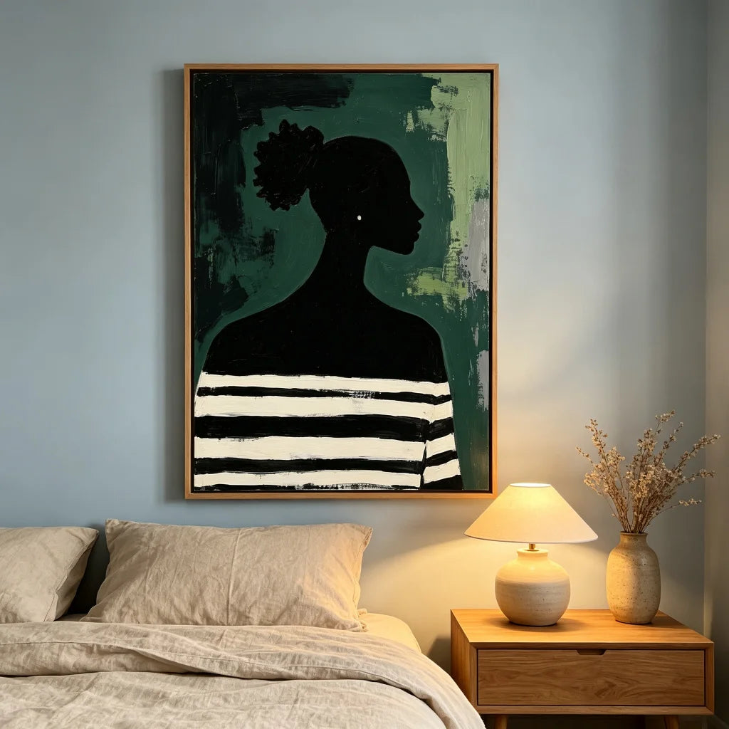 Modern Boho Woman Painting