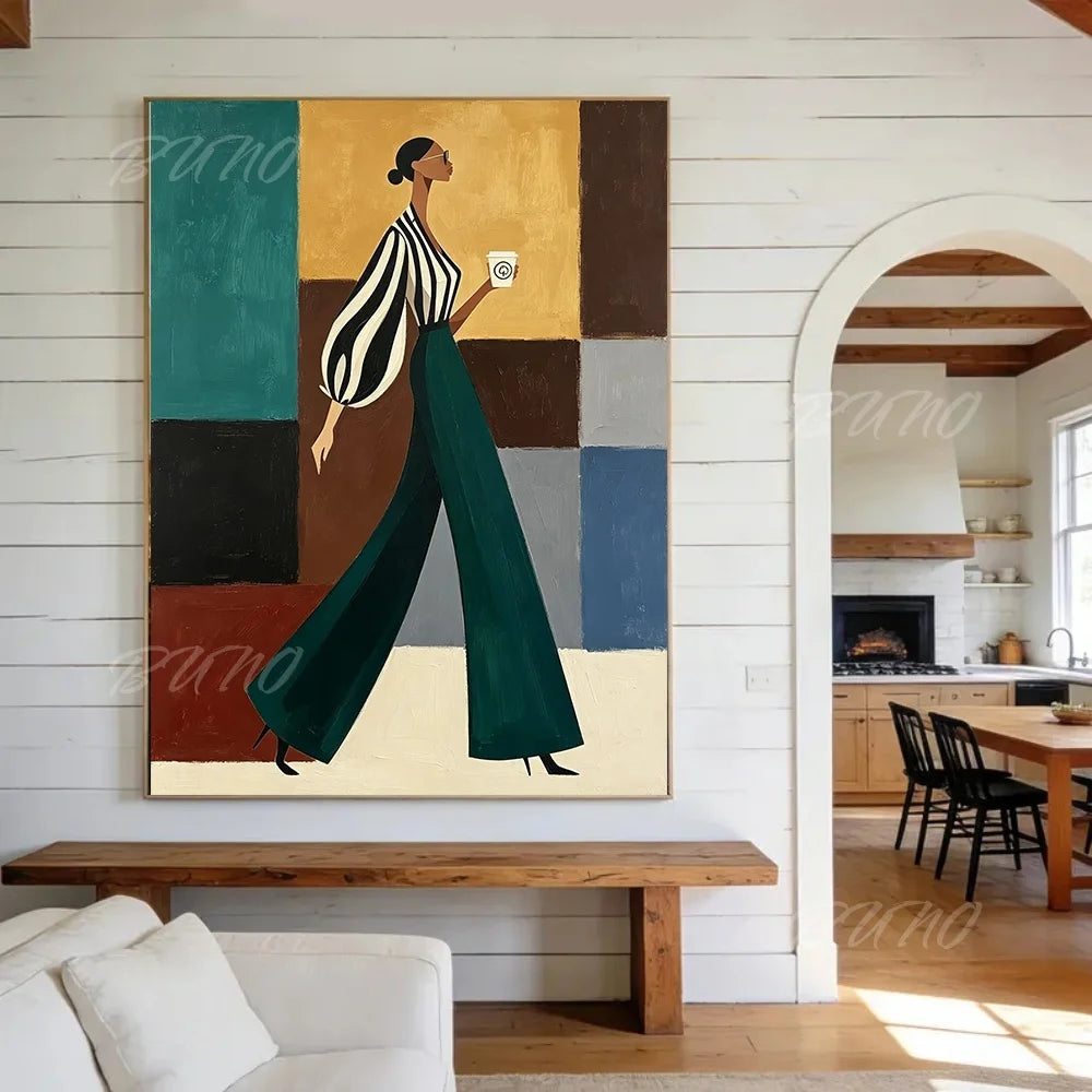 Modern Woman Canvas Art