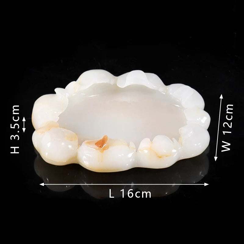 White Onyx Jewellery Tray