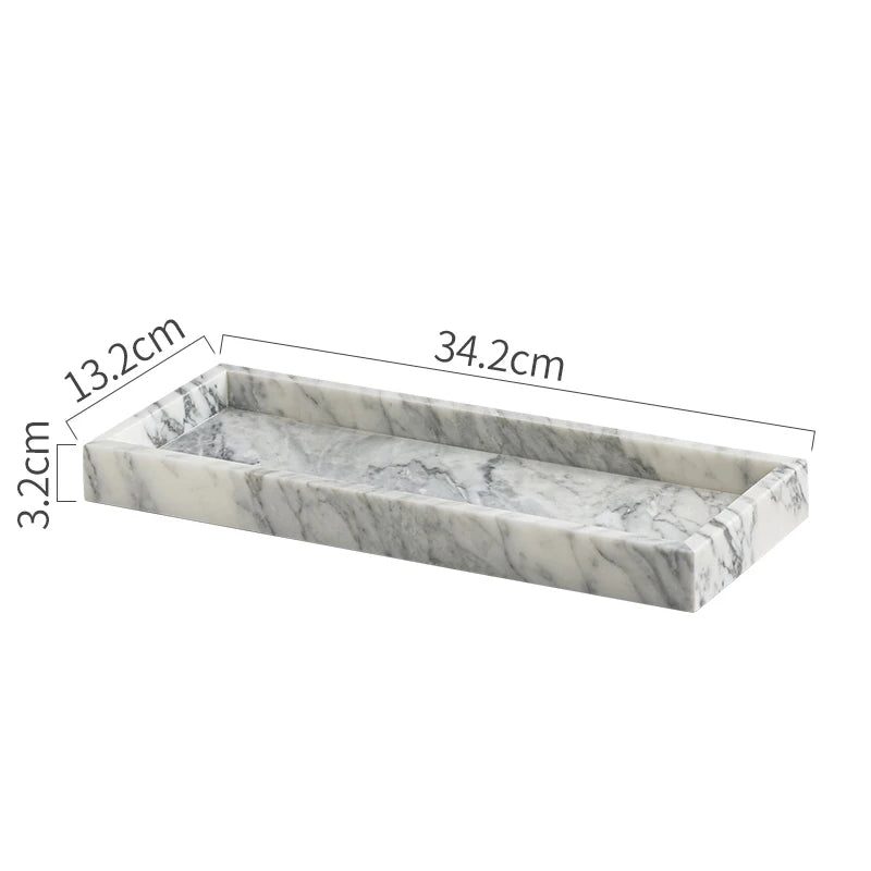 Arabescato Marble Bath Set