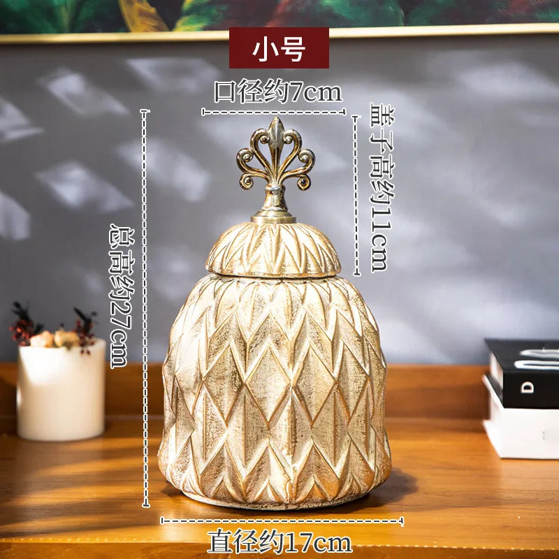 Large Ceramic Storage Jar