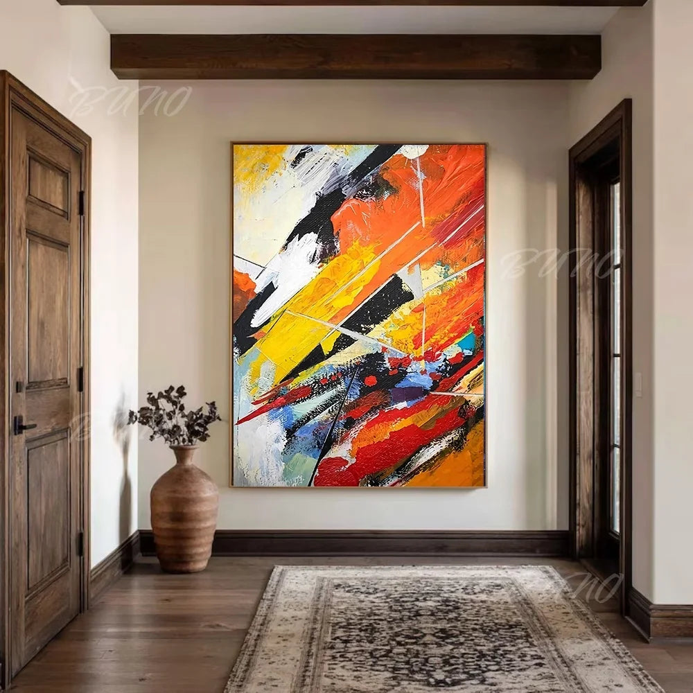 Vibrant Impasto Painting
