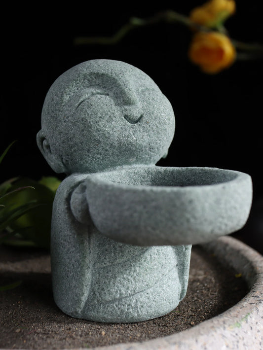 Little Monk Candle Holder