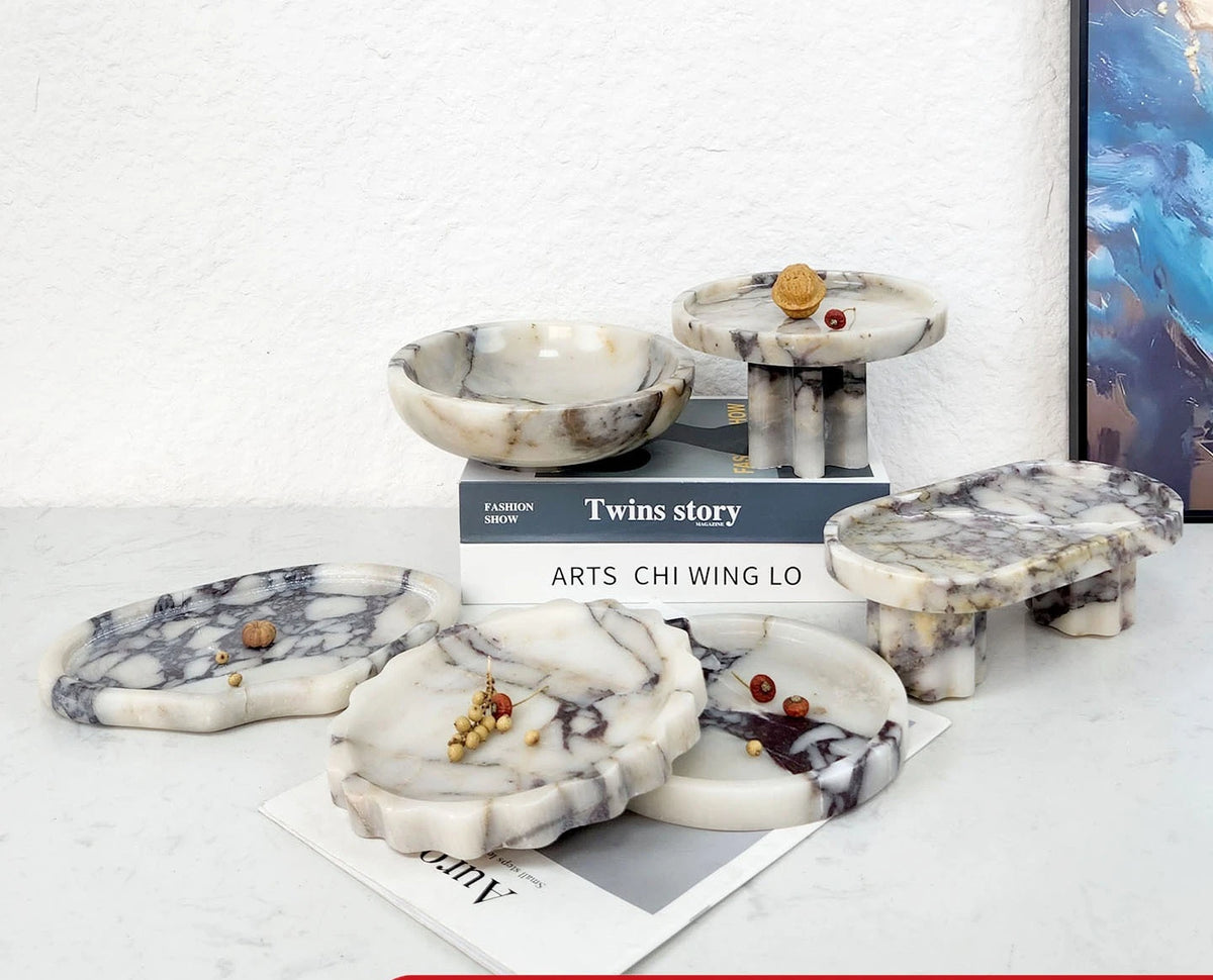 Marble Snack Bowl