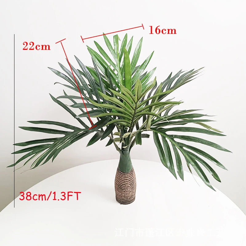Faux Bamboo Leaf Tree